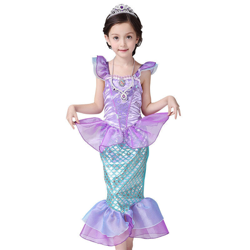 girls mermaid dress up