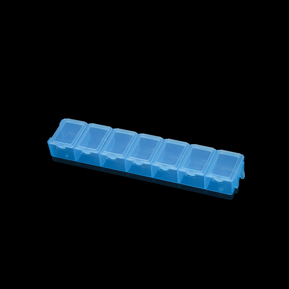 St.kunkka 13.2cm nhựa hình chữ nhật trong suốt lưu trữ hộp trường Hợp Chủ đựng đồ thủ công thủ công hạt thủ công Tự làm vỏ hộp trang sức container