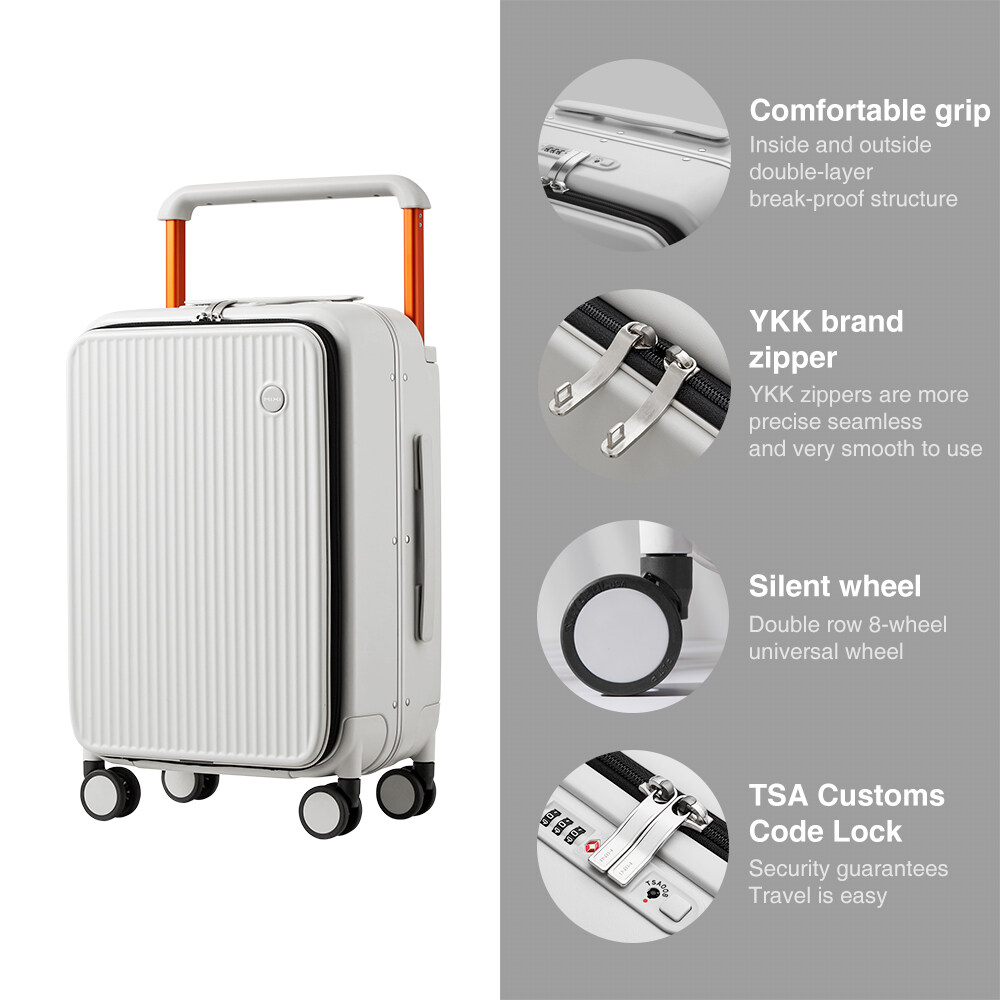 Carry on luggage with laptop compartment best sale