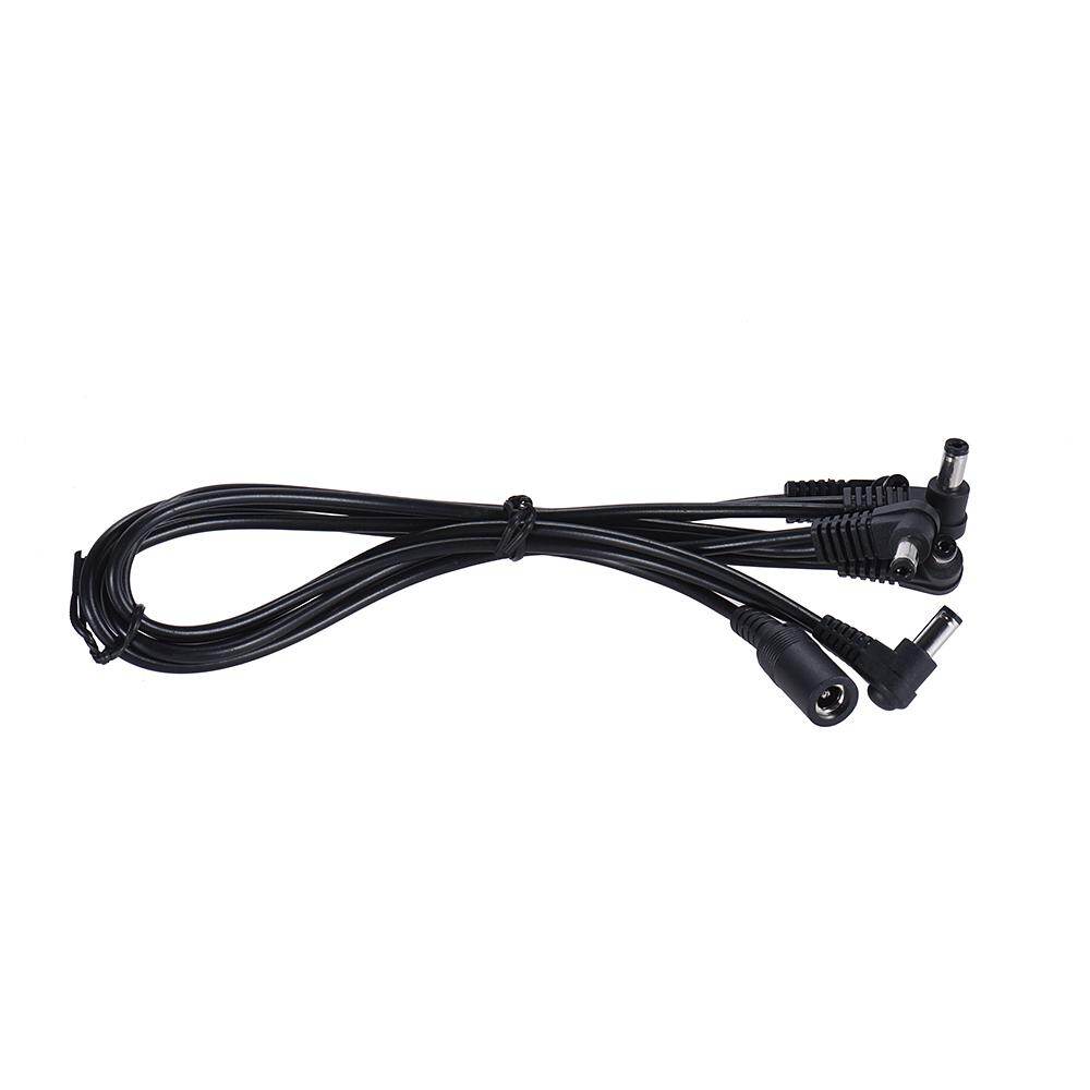 [ammoon]quà bí mật 9V DC 1000mA 5 Way Guitar Effect Power Supply Adapter Cable Negative Inside Positive Outside