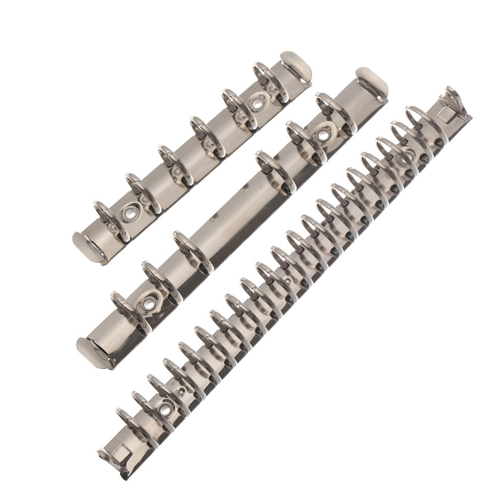 【Ready Stock&COD】 A4 / B5 / A5 / A6 / A7 Vòng xoắn ốc bằng kim loại Kẹp chất kết dính Kẹp tập tin dạng lá rời Kẹp sổ ghi chép Phụ kiện Văn phòng phẩm
