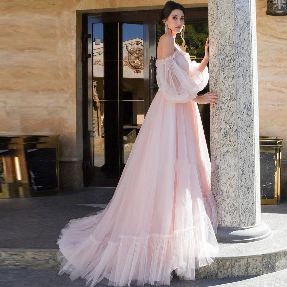 wedding long sleeve dress