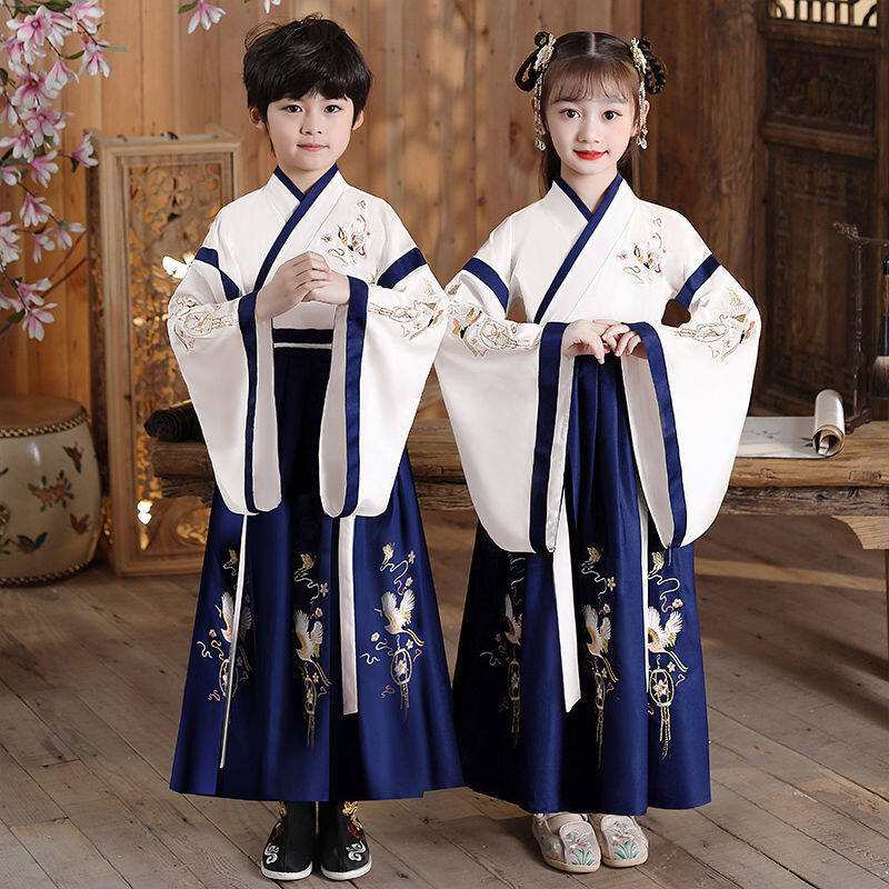 YADOU Boys' Chinese school uniform costume book children's costume performance costume warm performance costume
