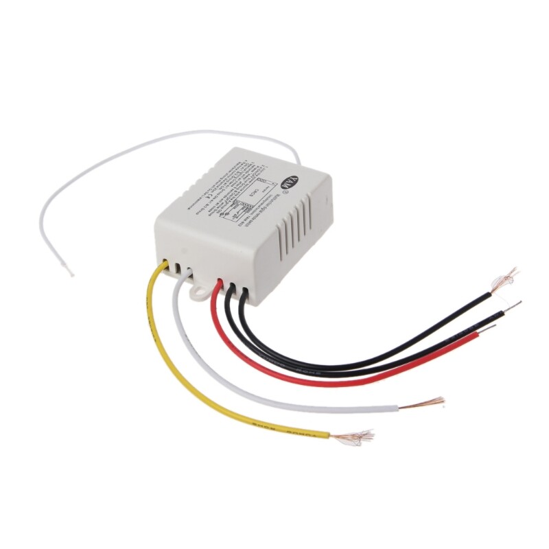 Wireless 2 Channel ON/OFF Lamp Remote Control Switch Receiver Transmitter