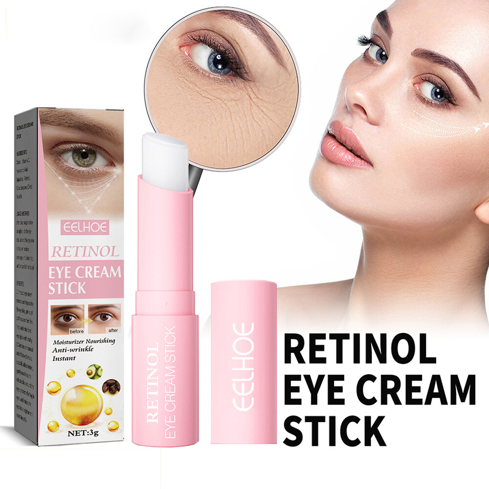 Retinol Eye Cream Stick Wrinkle Bounce Multi Balm Moisturize Tighten Lifting Eye Skin Reduce 1517