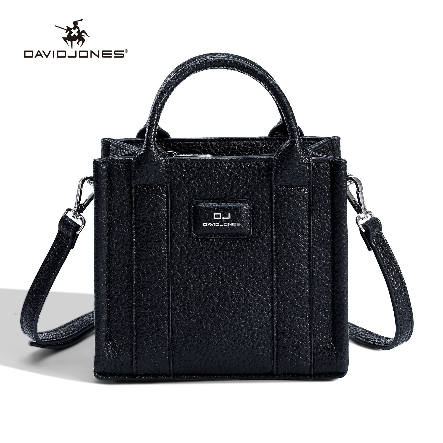 David Jones Paris women tote bag pu leather female handbag lady shoulder bag crossbody bag