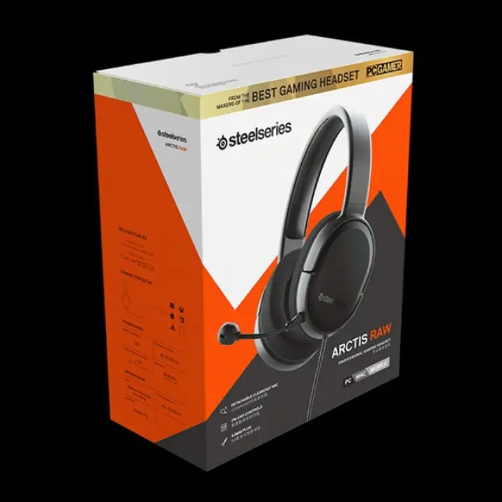 steelseries arctis raw black
