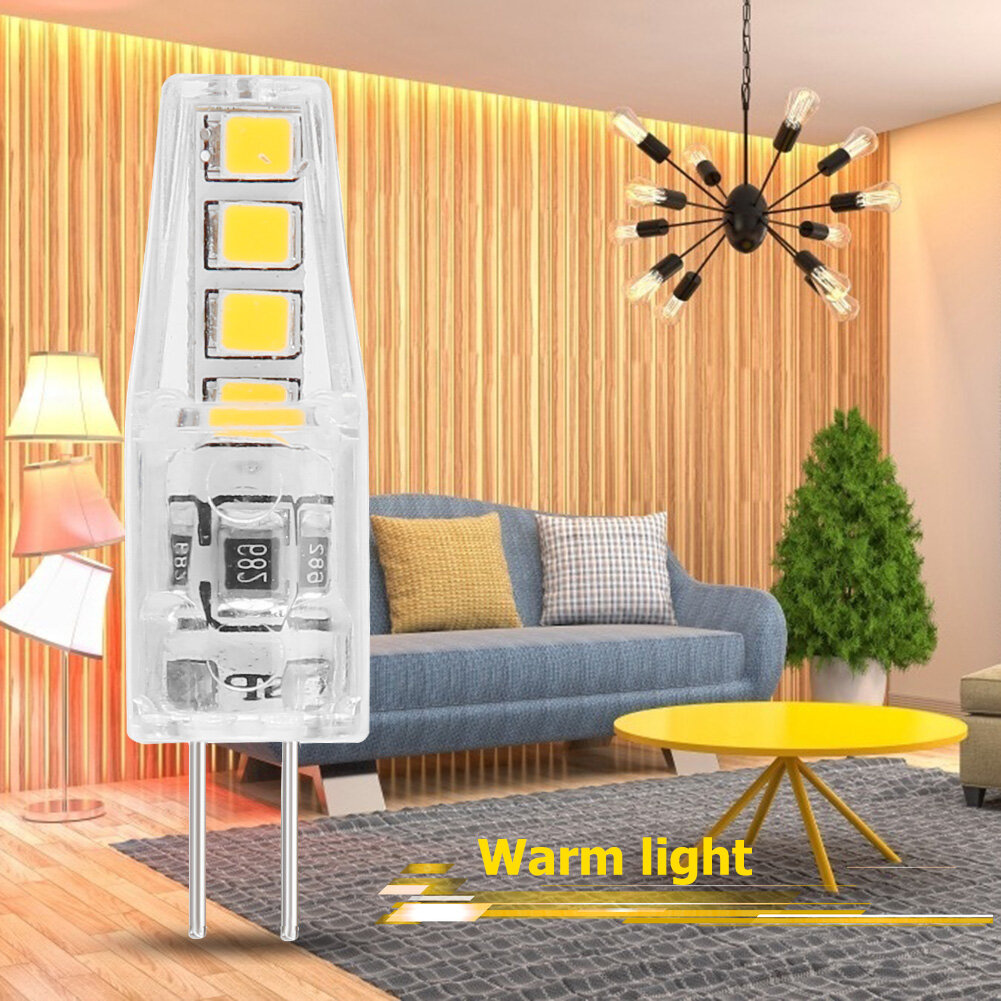 Đèn Ngô Thay Thế Bằng Silicon 220V 2W Bóng Đèn Chùm LED G4 SMD2835 8