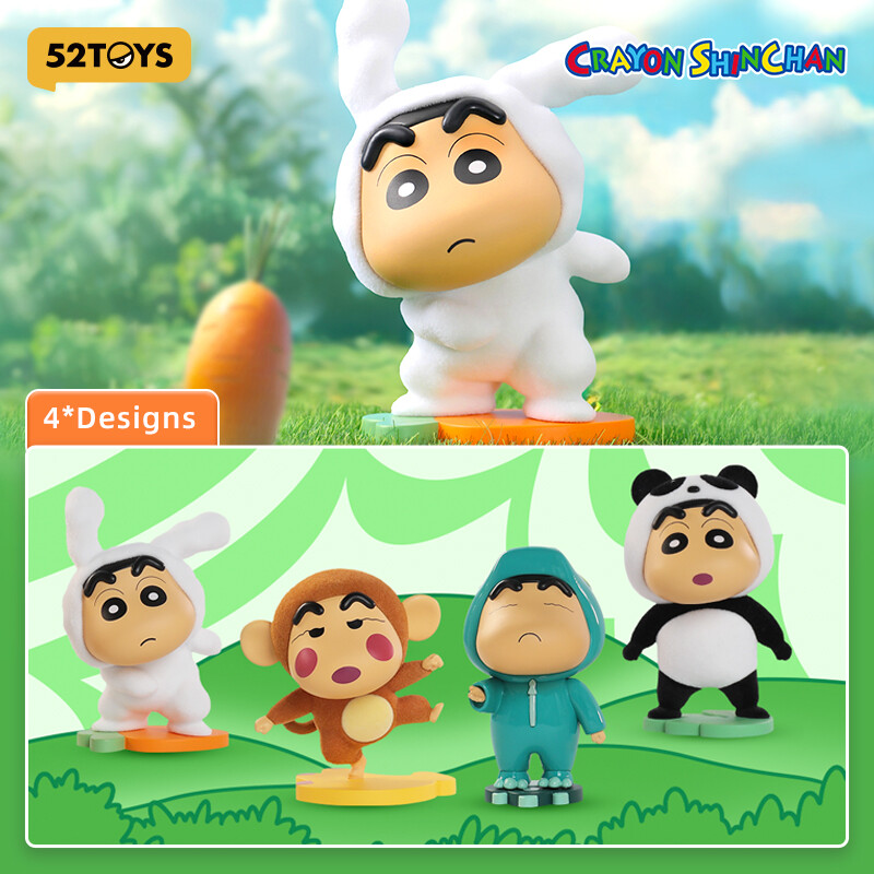 52TOYS CRAYON SHIN-CHAN Animal Chachacha Series Blind Box Figure