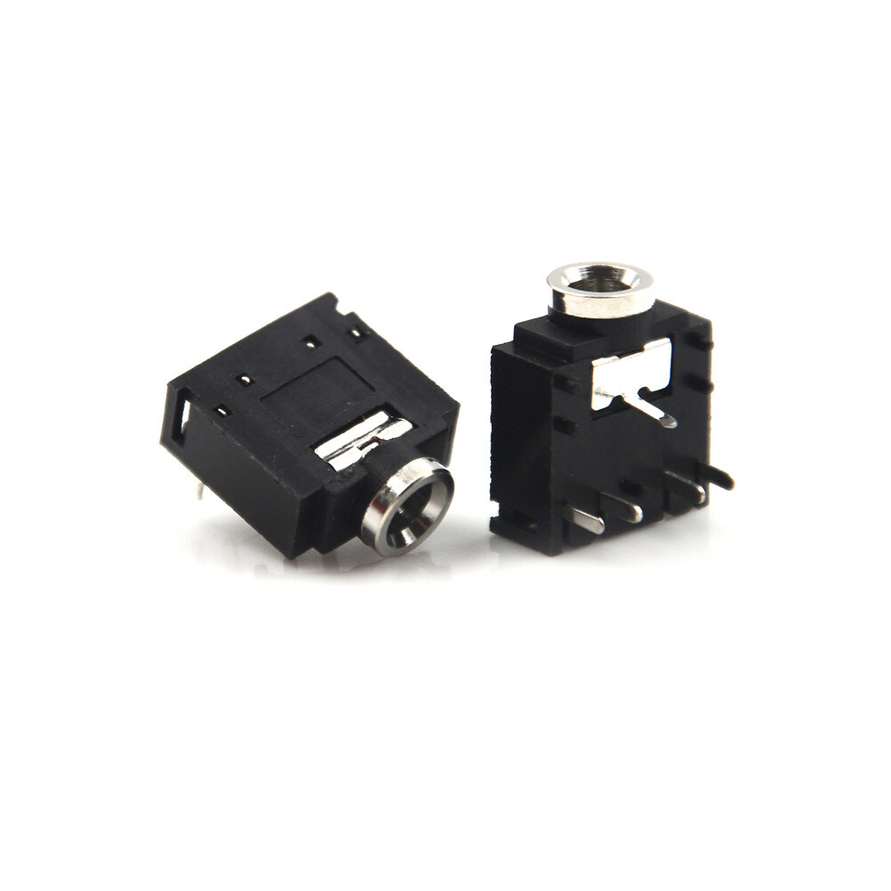 Tang falsh sale new 10pcs 5 pin pcb mount female 3 5mm stereo jack