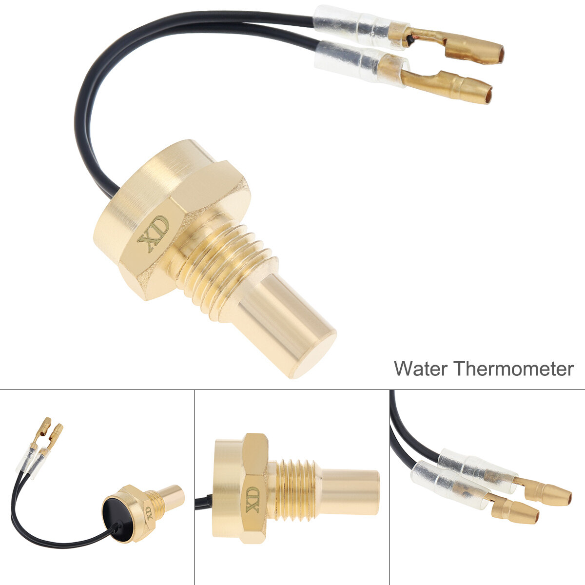 12V/24V Water Temp Sensor Universal Car Temperature Sensor 50K Head