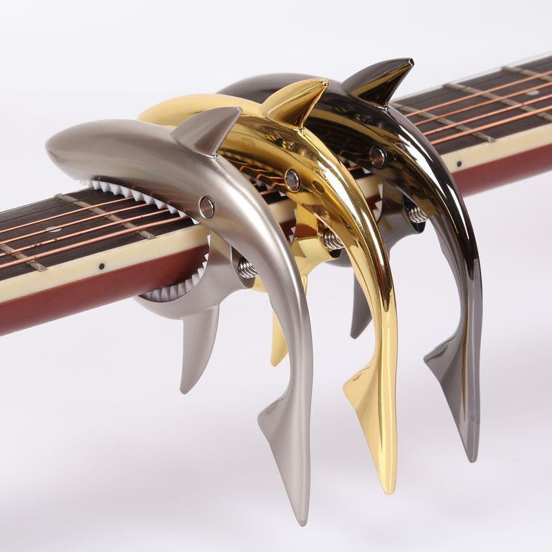 Shark capo (Shark capo), acoustic guitar capo, electric guitar, bass ...