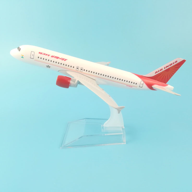 JASON TUTU Plane Mô Hình Máy Bay 16Cm Air India Airbus A320 Mô Hình Máy