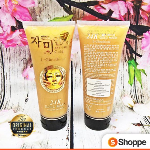 Korea 24 K Gold Mask L-Glutathione