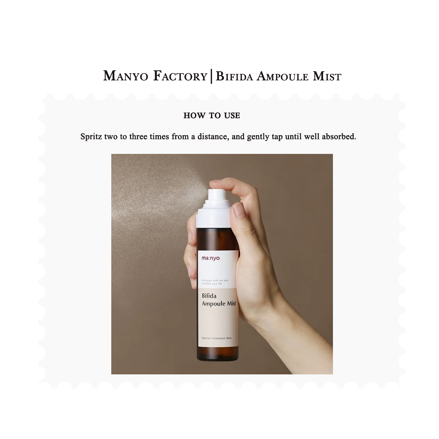 Manyo Factory | Bifida Ampoule Mists Moisturizers (120ml)