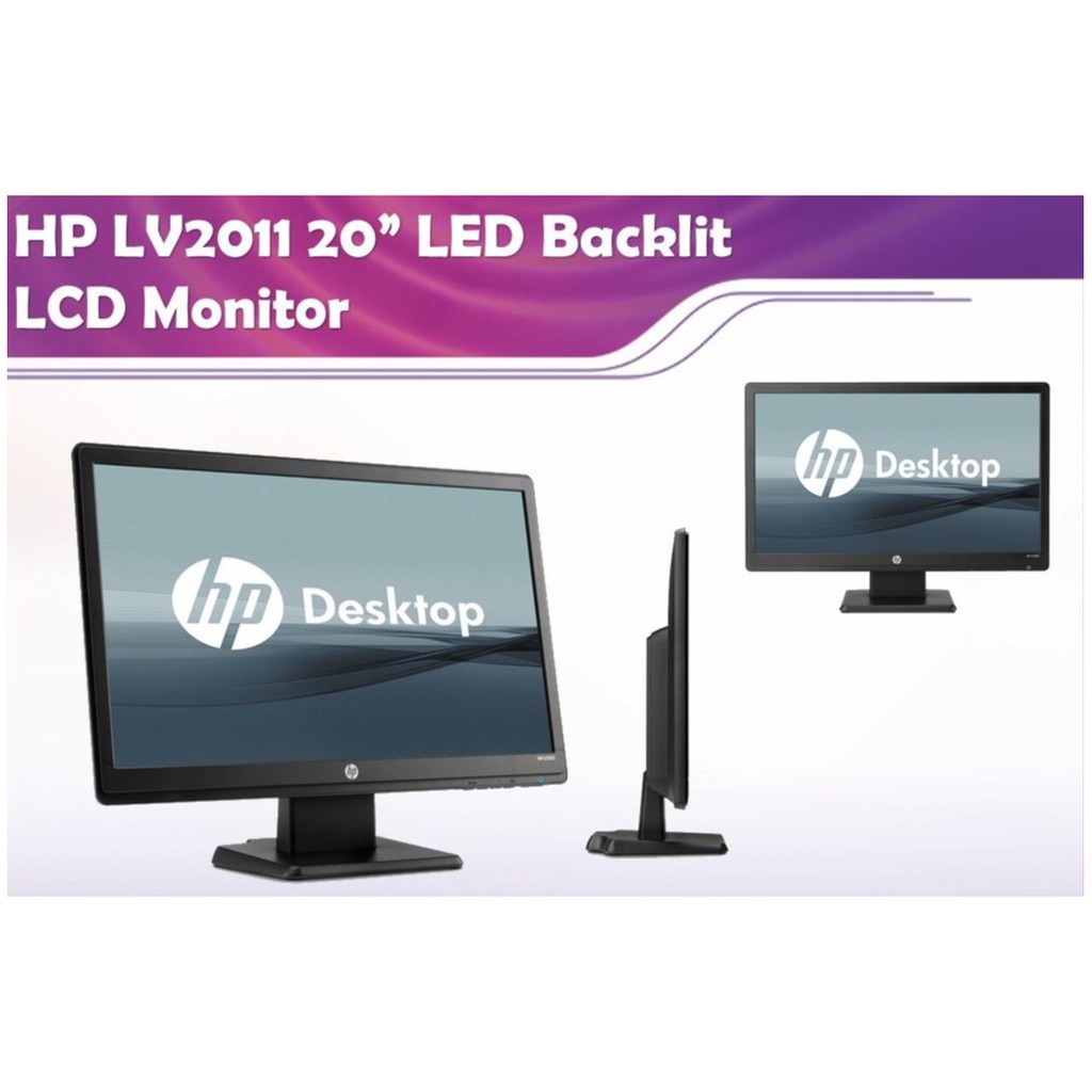 Hp Lv2011 20 Widescreen Backlit Led Lcd Monitor Like New 6 Mw Used Lazada