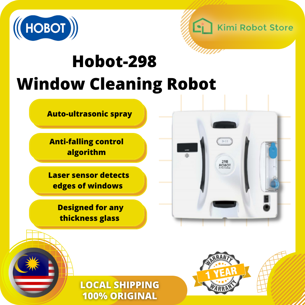 Hobot-298 / Hobot-388 Window Cleaning Robot | Lazada