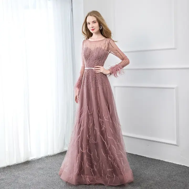 aline evening gowns