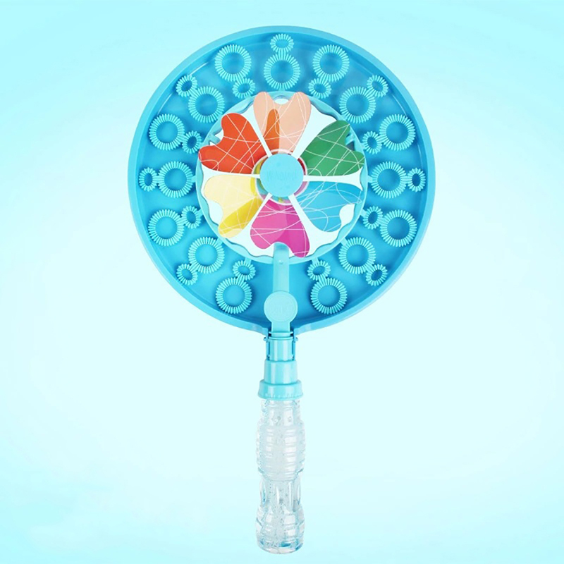 Kmoist hand-held windmill bubble stick bubble wand for kids foam play toy blowing bubble machine toys birthday gift