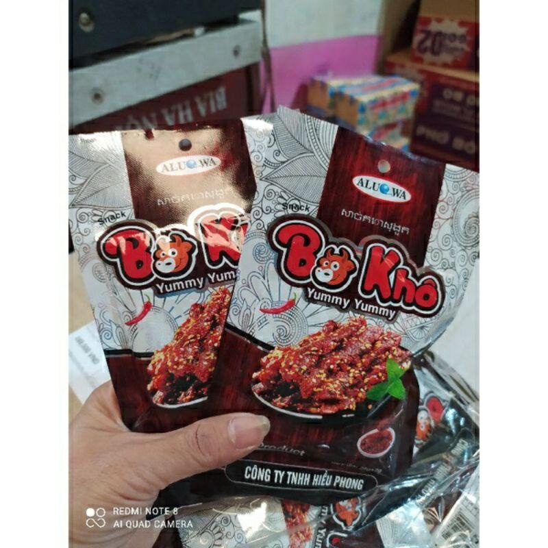 Bịch 30 gói bò khô yumi dai ngon