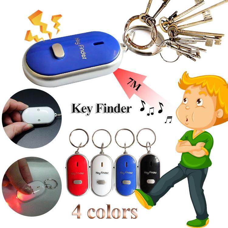[BXH SHOP] ตัวค้นหากุญแจผิวปากกระพริบBeeping Remote Keyfinder Locator Keyring