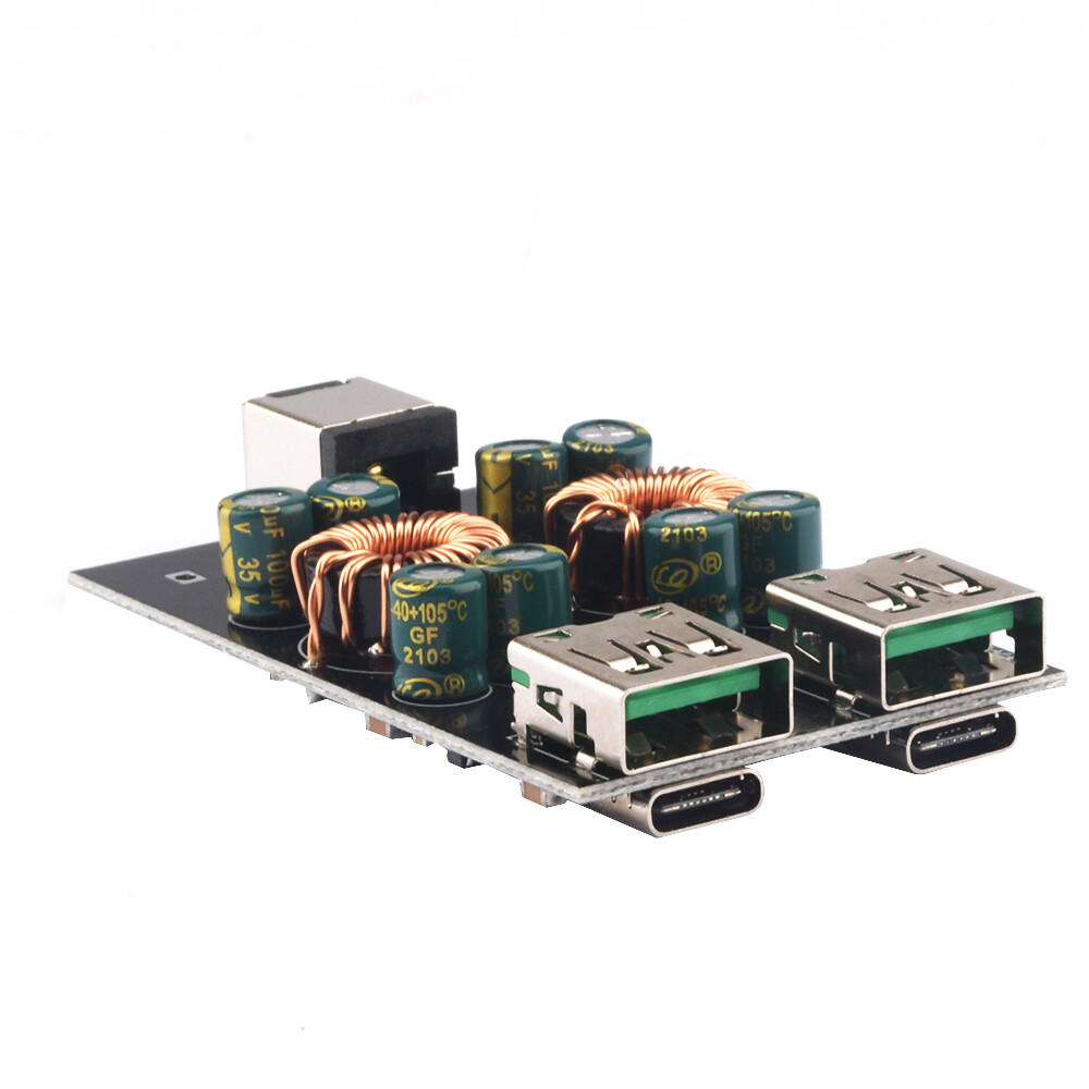 【Ready Stock】Sw3518s DC6V-32v Fast Charging Power Step-down Module 2-way Module USB Pd3.0 (PPS) Mobile Phone Fast Charging Board