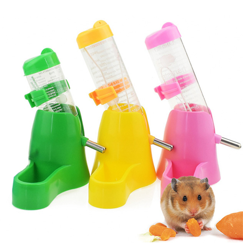 Hamster Thú Cưng Bersram Leilh 80Ml, Bình Uống Nước Nóng Lạnh Đựng Thức Ăn Bát Đựng Chén Bát 3 Trong 1