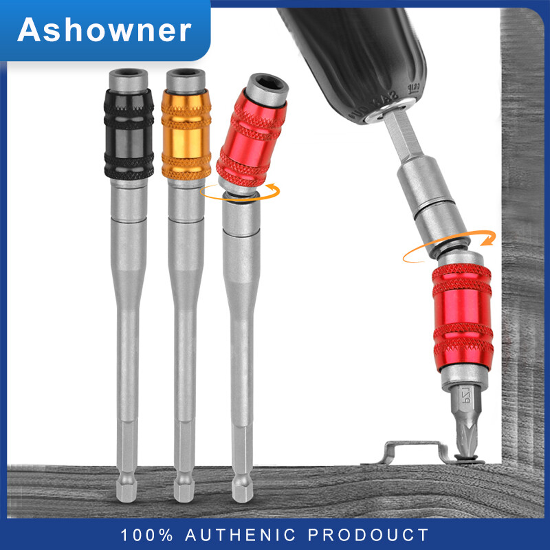 145mm 1/4 "Hex Magnetic Ring Screwdriver Bits Drill Hand Tools Drill Bit Extension Rod Quick Change Holder Drive Guide Screw Drill Tip