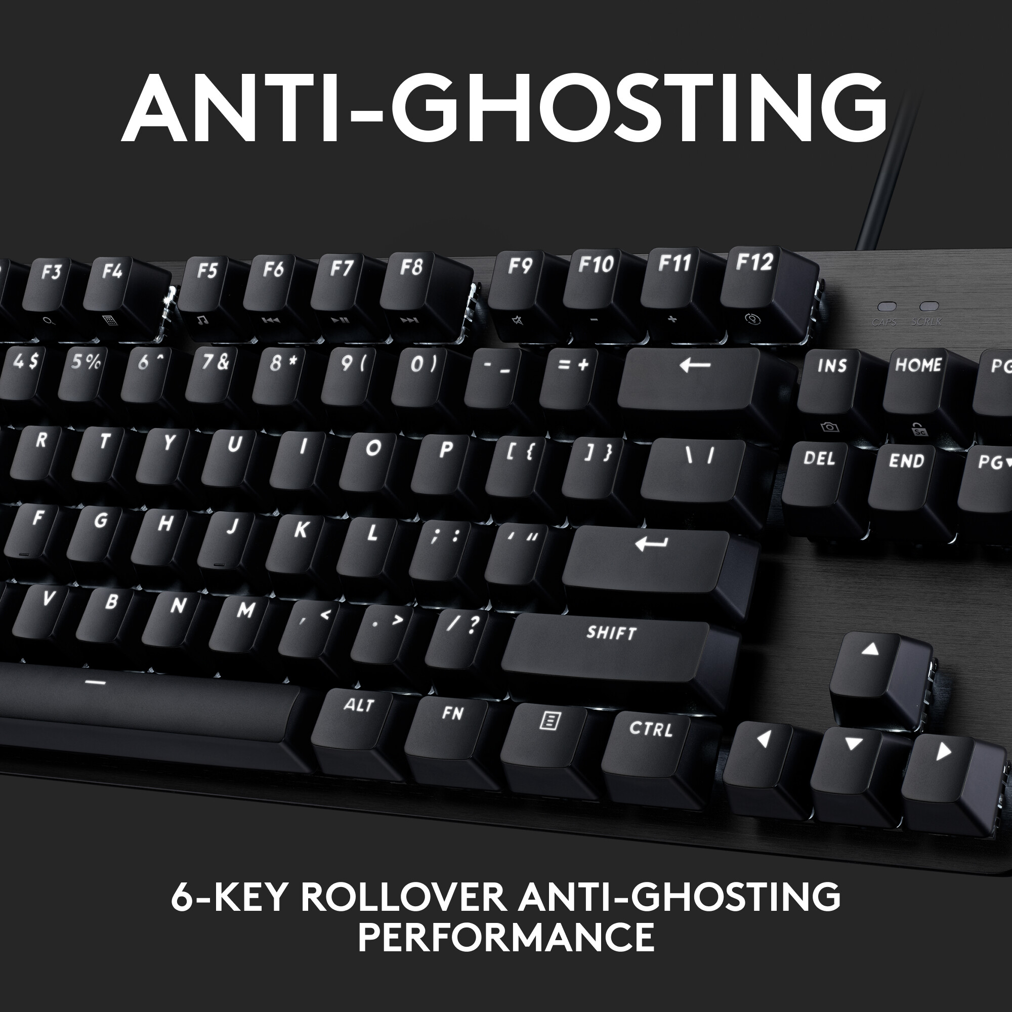 Logitech G413 TKL SE Mechanical Gaming Keyboard - Compact Backlit