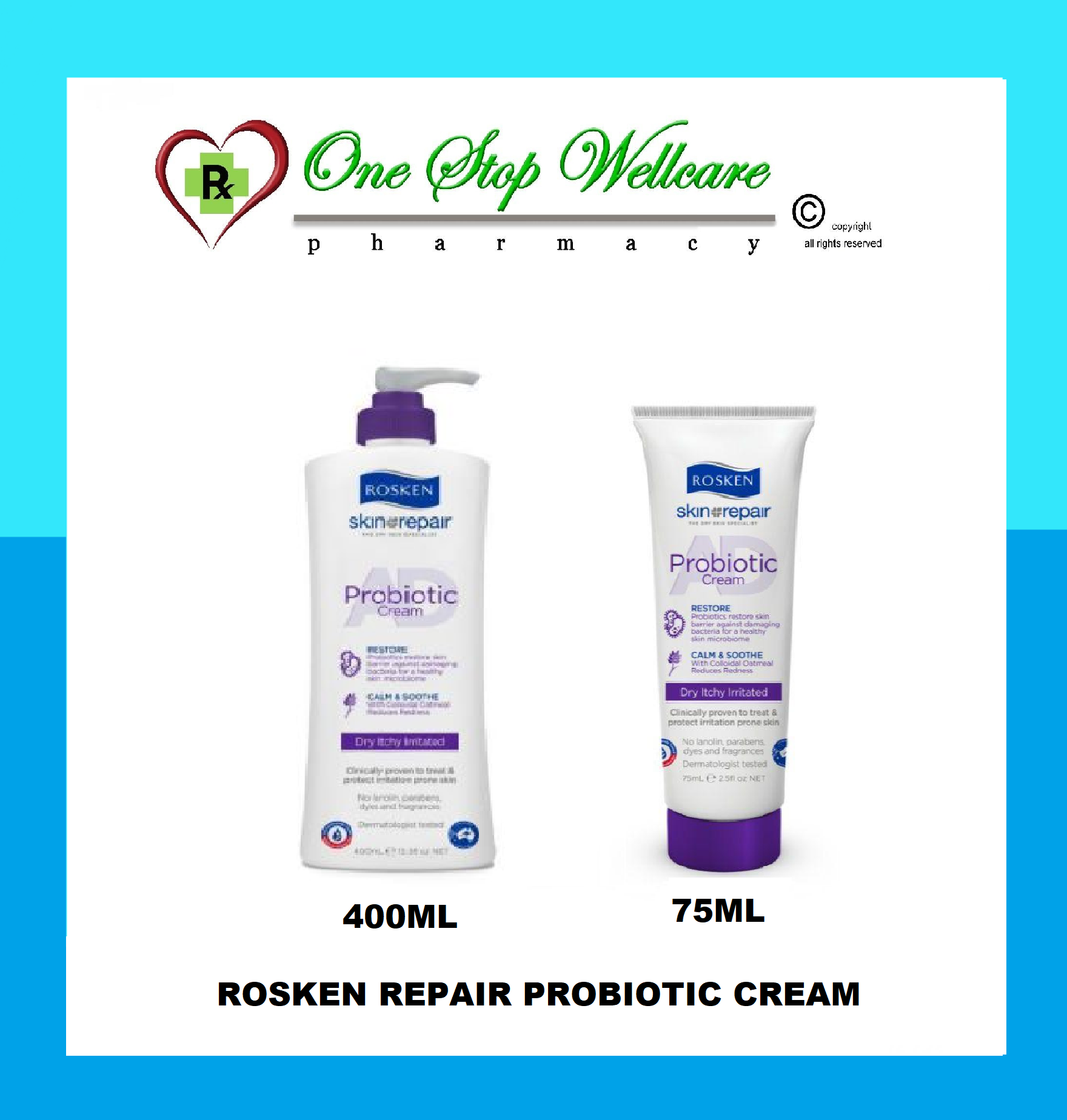 rosken probiotic cream