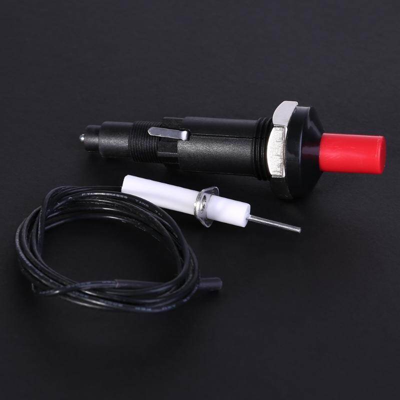 Piezo Spark Ignition Set With Cable 1000mm Long Push Button Kitchen Lighters