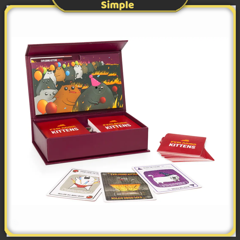 Exploding Kittens Party Pack Board Game Card Game drinking get-together Party Card Board Game