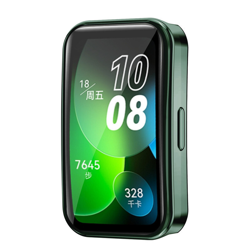 Kingzalin Vỏ bảo vệ cho Huawei ban nhạc 8 trường hợp nhựa TPU mềm bao phủ toàn màn hình khung bảo vệ vỏ cho Huawei ban nhạc 8 Phụ Kiện bội thu