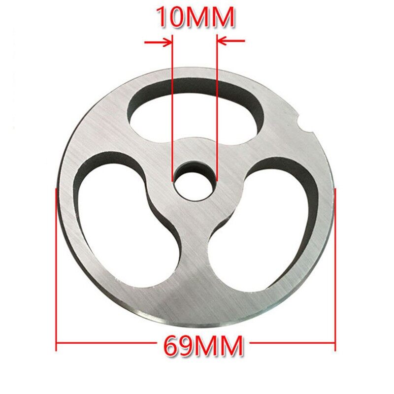 3-Holes 6/8/10/12/18mm Meat Grinder Plate Stainless Steel/Kitchen Accessories