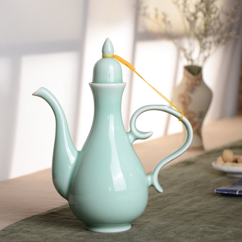 401-500ml Ceramic Wine Bottle Ceramic Wine Bottle Pouring Bottle White Wine Pouring Wine Bottle Wine Dispenser Antique