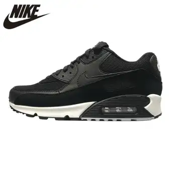 NIKE AIR MAX 90 ESSENTIAL men's and women's running shoes outdoor sports shoes black breathable wear resistant non slip 537384 077 Good quality NIKE AIR MAX 90 ESSENTIAL men's and women's running shoes outdoor sports shoes black breathable wear resistant non slip 537384 077 Good quality