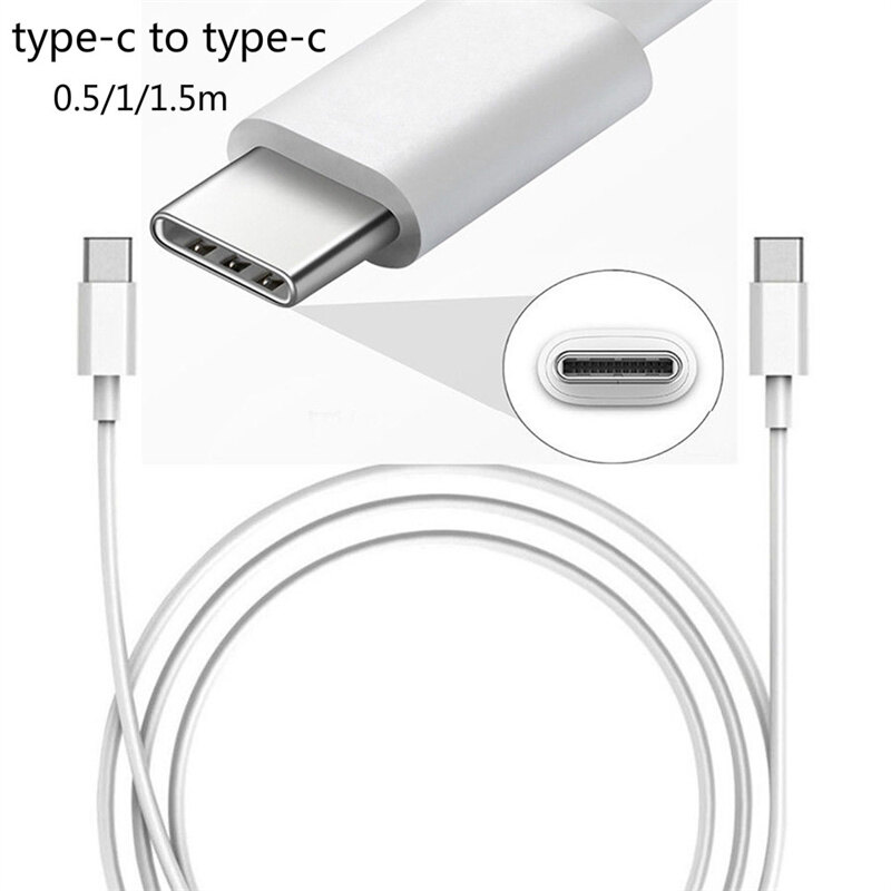 Cáp USB C Sạc Nhanh 3A 60W Type-C Sang Type-C Cáp Sạc Nhanh PD Cho Samsung Cáp Dữ Liệu