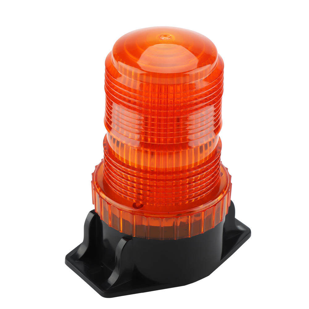 30 LEDs Amber Flashing Rotating Bulb Strobe Forklift Warning Light 10-110V HOT