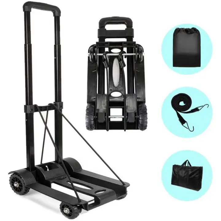 heavy duty luggage cart large wheels