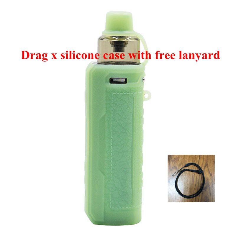 fumot vape 12000 Silicone case for Drag X）Silicone Cover for voopoo drag X 80w Silicone Case  Sleeve with high quality lanyard