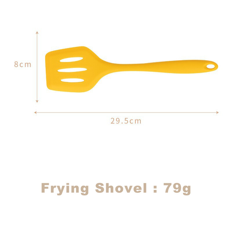 JustLiving Silicone kitchen utensils set Non-stick spoon and spatula set Silicone Cooking Utensils Kit Spatula Heat Resistant Spoons kitchenwares Kitchen tools