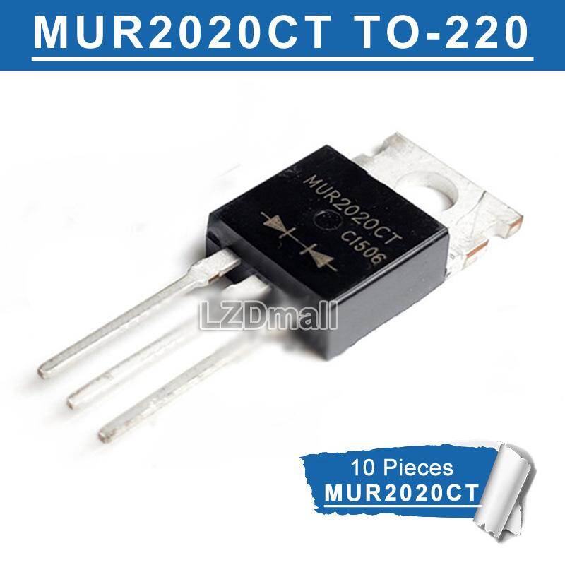 10pcs MUR2020R U2020R 2020R Ultrafast Power Rectifier Diodes TO-220AC Package
