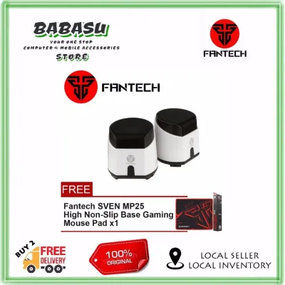 Fantech HellScream GS201 Gaming and Music Mobile Speakers with Bass Resonance Membrane for Computer PC or Laptop