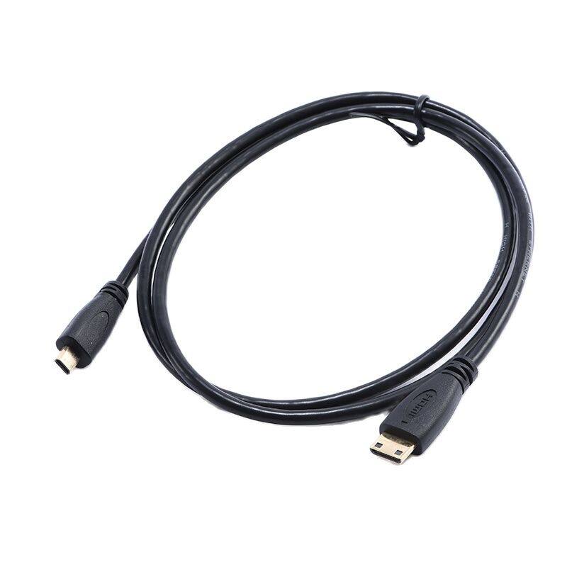 Micro HDMI Mini HDMI-Compatible To Micro HDMI-Compatible Connection Cable HD Video Mini HD Conversion Cable 0.3M 1M 1.8M Cables & Converters