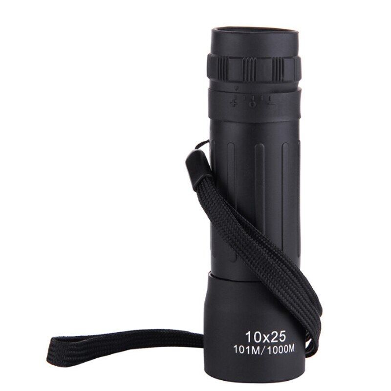 Bằng Một Mắt Kính Thiên Văn Zoom HD 10X25 HD 10X Một Mắt Mini Xách Tay Kính Thiên Văn, Không Thấm Nước, Ống Nhòm Cầm Tay Quang Học Du Lịch Cắm Trại Câu Cá Đi Bộ Đường Dài