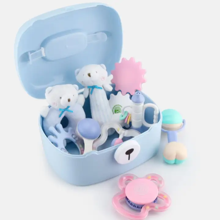 baby rattle gift set