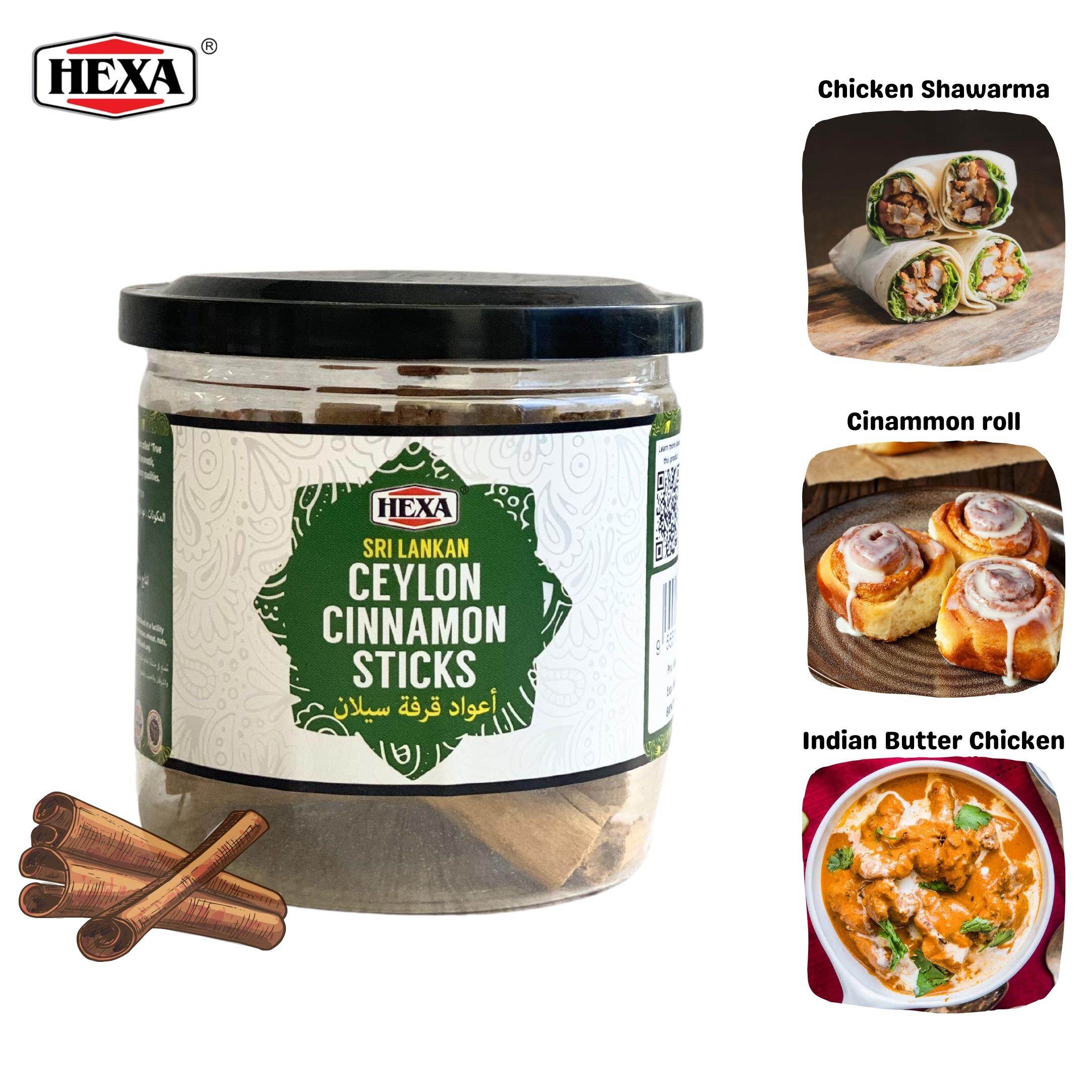 HEXA HALAL Premium Sri Lanka Ceylon Cinnamon Powder 32gm And