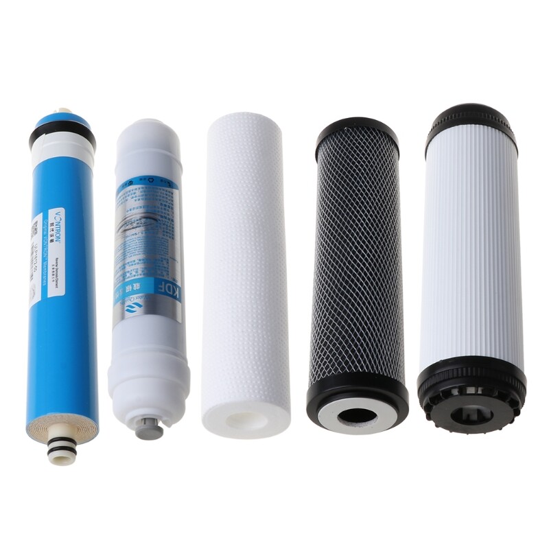 ✪ 10" Five-stage Reverse Osmosis Filter Set Water Purifier Element Cartridge