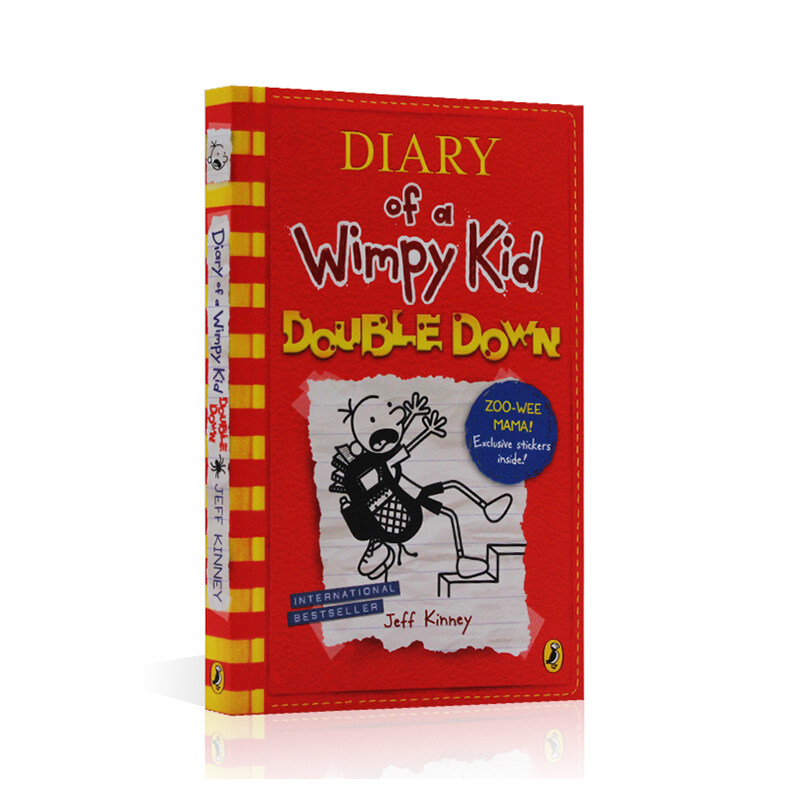 Diary of a Wimpy Kid double down in English original diary of a Wimpy