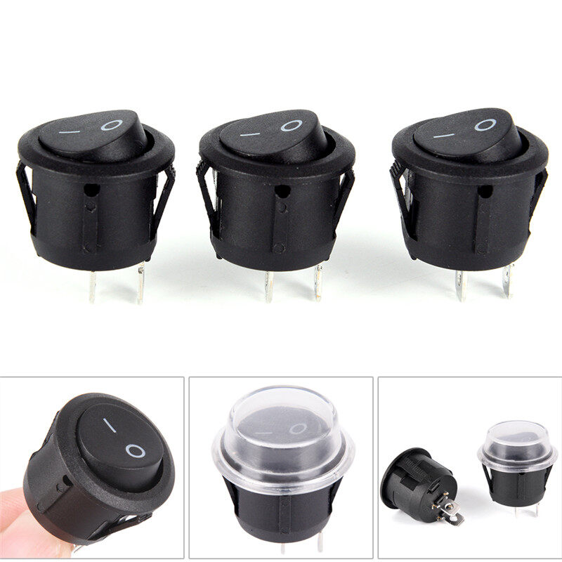 Guangtemaoyi [the outlets] 2 pins car rocker on/off switch + waterproof shell